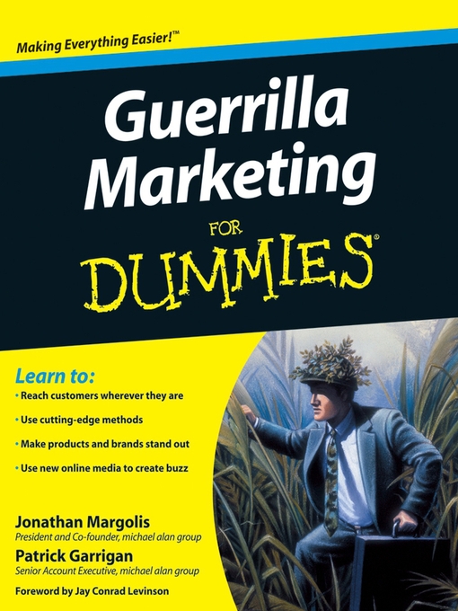 Title details for Guerrilla Marketing For Dummies by Jonathan Margolis - Available